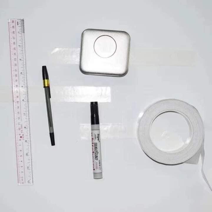 Băng Keo Dẻo 2 Mặt SIÊU DÍNH, chịu lực cao