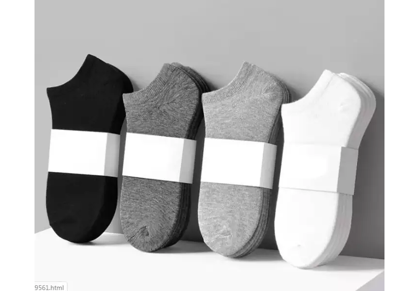 Vớ cotton trơn cổ ngắn Hàn Quốc