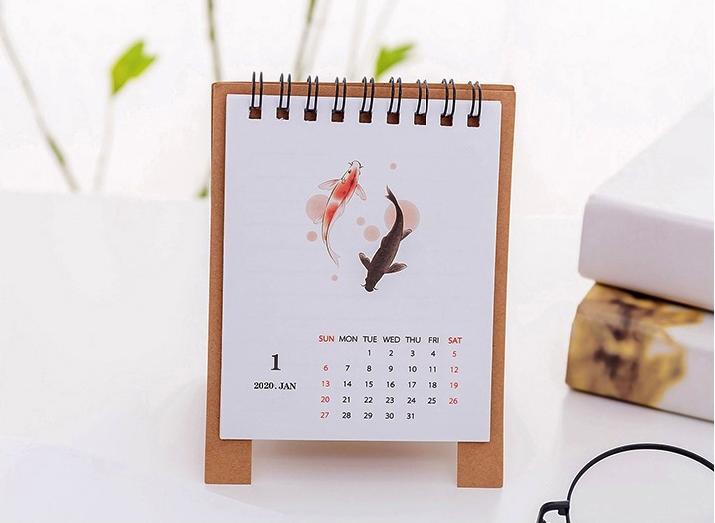 Lịch Để Bàn 2020 - Mẫu Mới Nhất