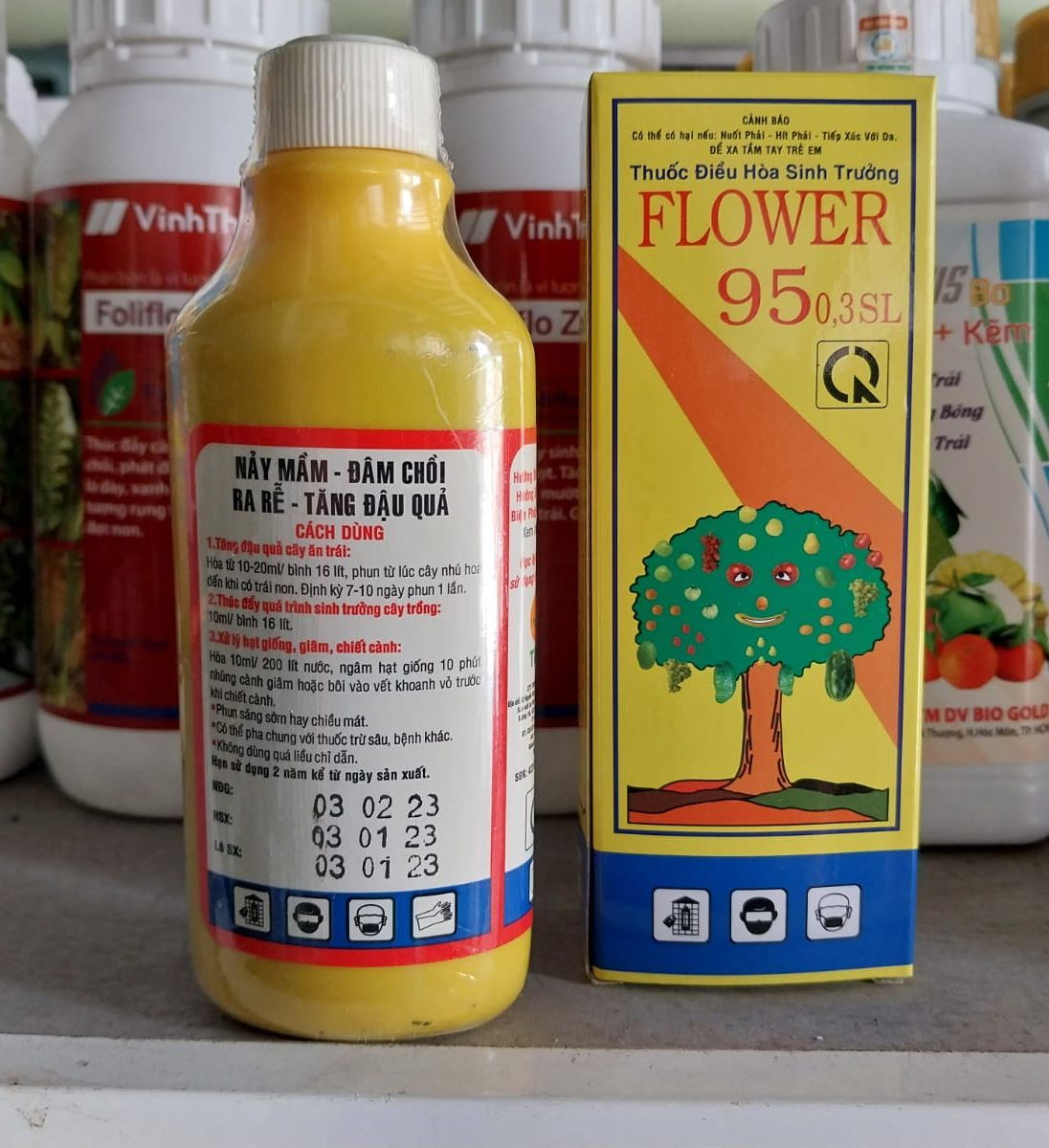 Flower 95 0.3sl thuốc điều hòa sinh trưởng 100ml