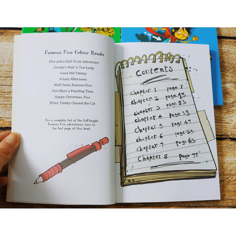 Bộ nhập 14q - The Famous five adventures colletion