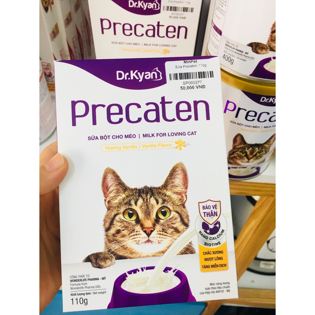 Sữa Bột Cho Mèo Dr.Kyan Precaten 110g