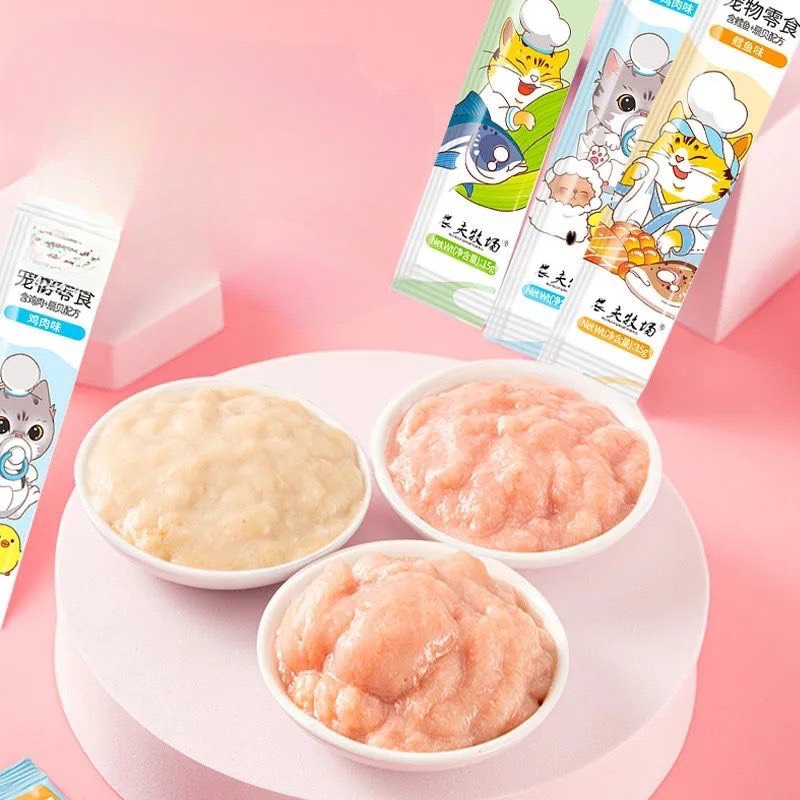 SÚP THƯỞNG CHIBI, MASTI THƠM NGON CHO MÈO
