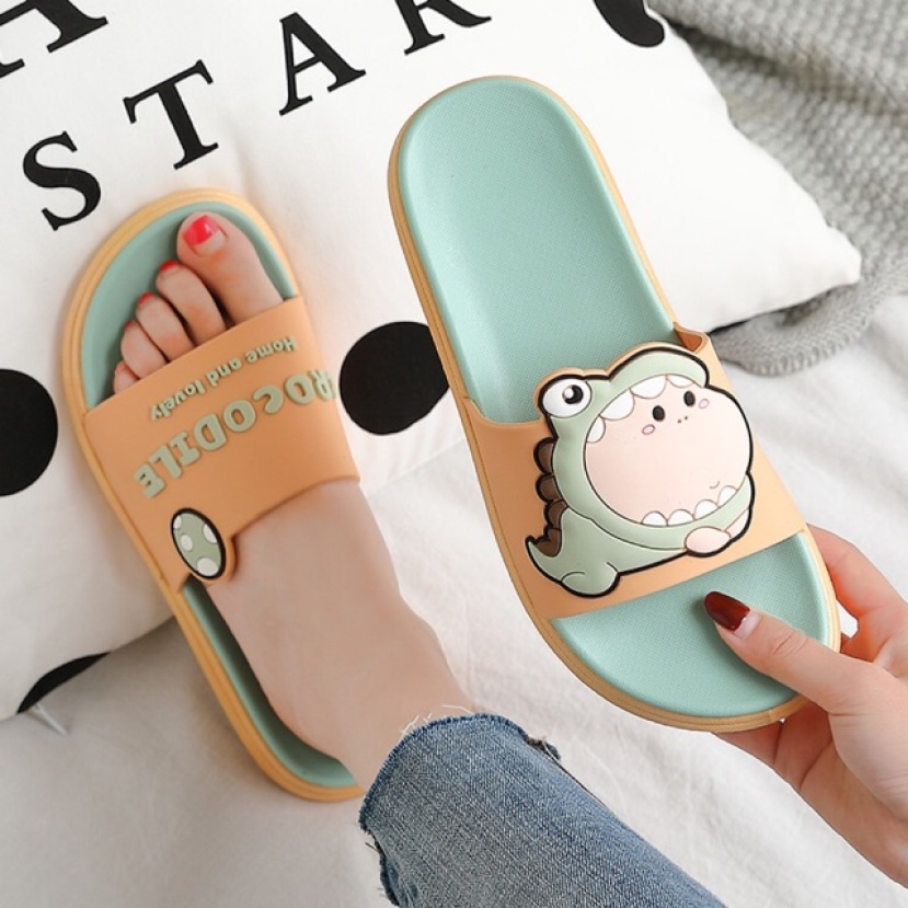 Dép Quai Ngang Cá Sấu Unisex Cao Su Siêu Mềm - Hàng cao cấp thời trang nam nữ giá rẻ