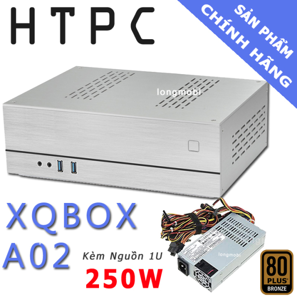 Bảng giá XQBOX A02 Vỏ Máy Tính HTPC, Music Server Cao Cấp Kèm Nguồn 1U 250W 80Plus Bonze Phong Vũ