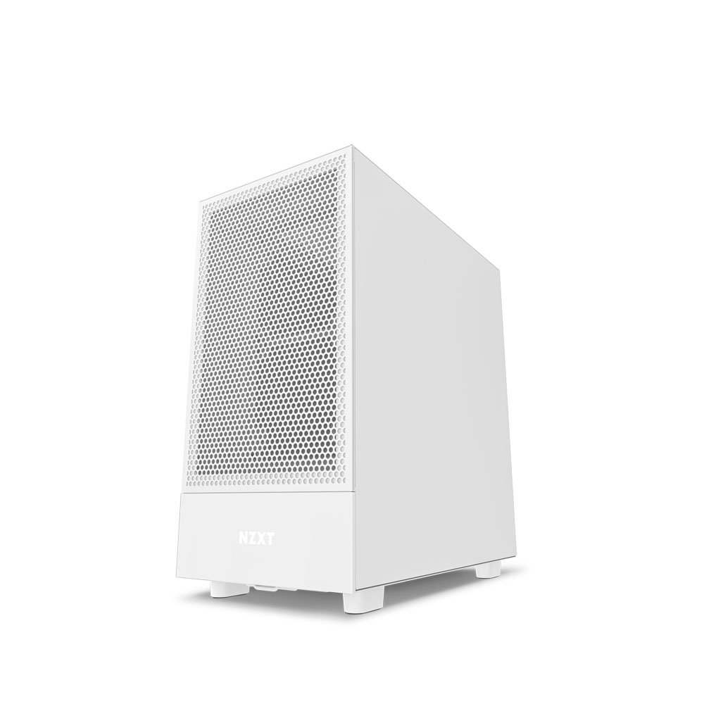 Vỏ case NZXT H5 FLow White (Màu trắng)