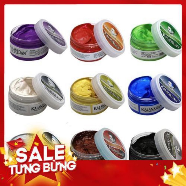 Sáp đổi màu tóc tạm thời kalanxuan siêu hot , cực chất, cực rẻ