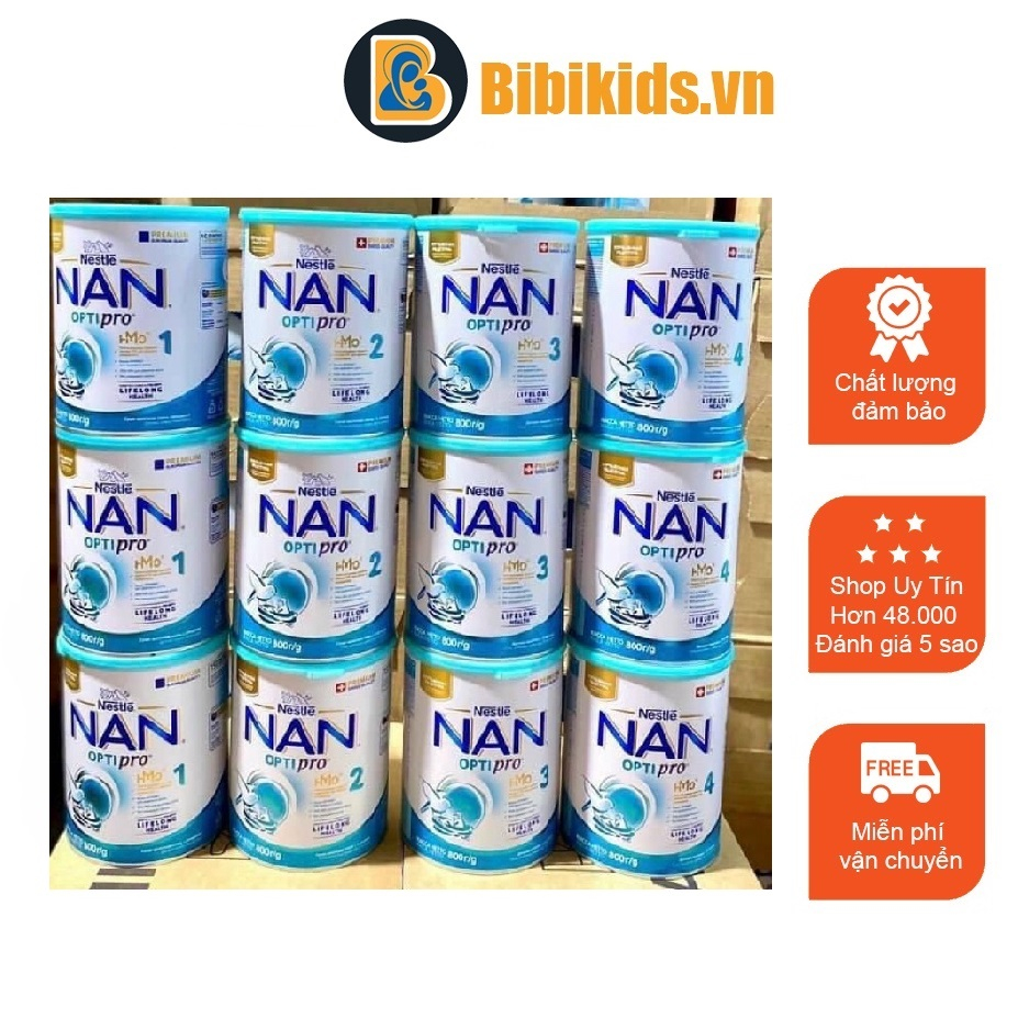[DATE MỚI] Sữa Nan Nga đủ số 1,2,3,4 800g