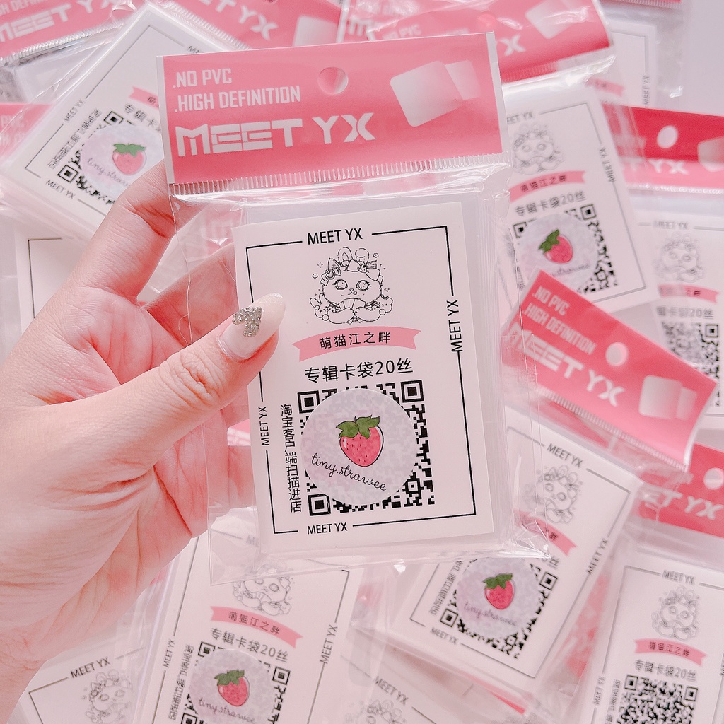 Miếng bọc card sleeve Meet XY chính hãng