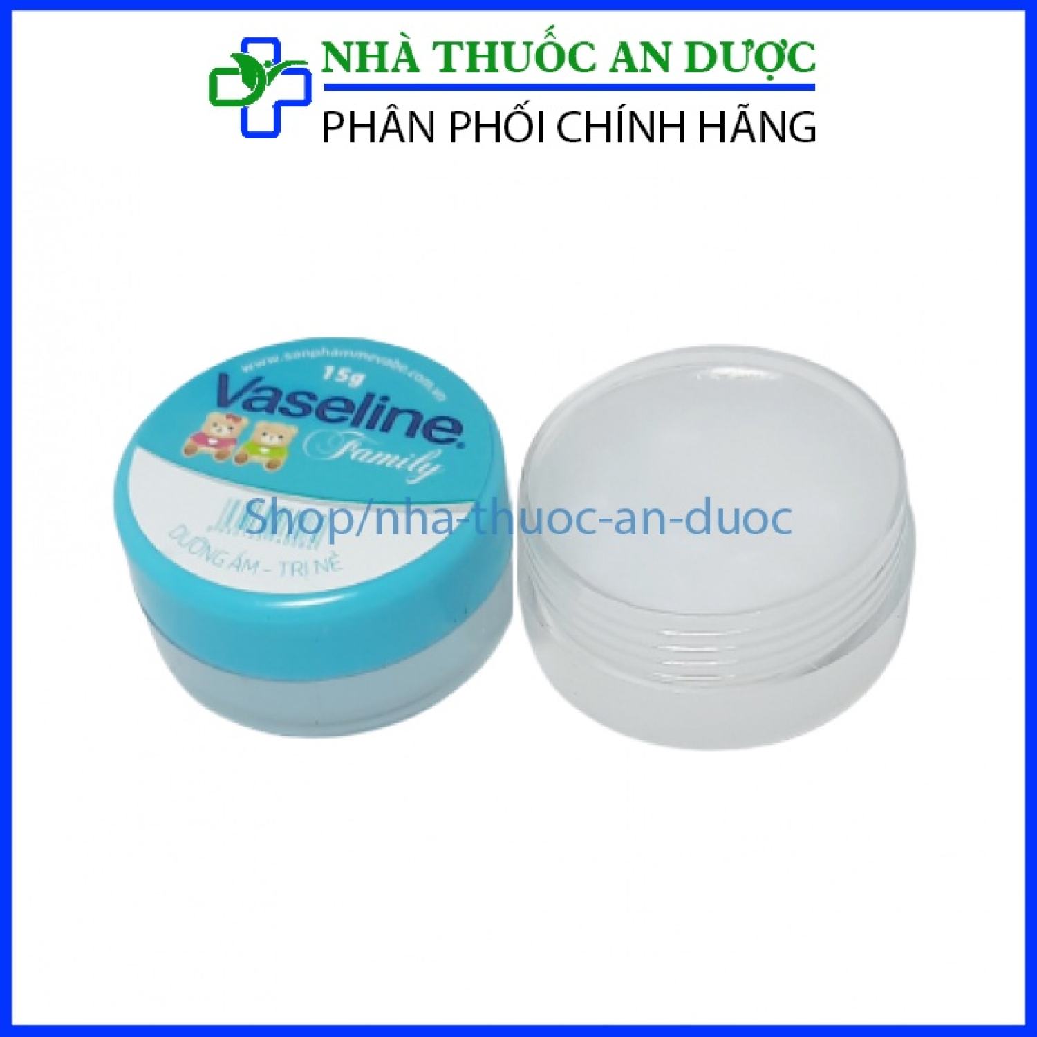 Kem nẻ dưỡng da Vaseline gấu – Lọ 15g