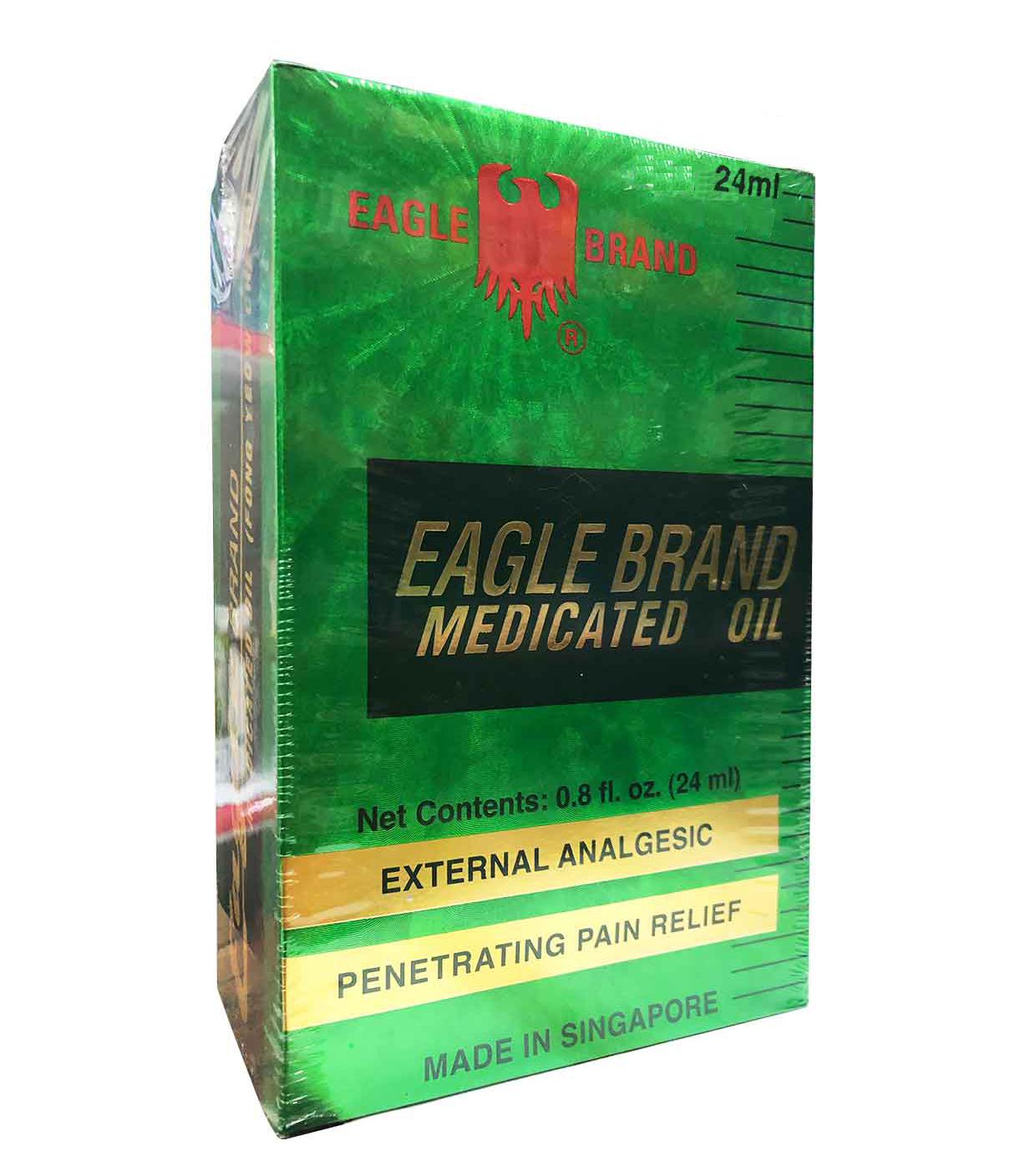 Dầu Gió Xanh Singapore Con Ó Eagle Brand 24ml