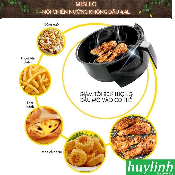 [HCM]Nồi chiên không dầu Mishio MK41 - 4.4 lít