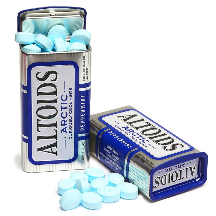 Kẹo ngậm bạc hà Altoids Arctic Peppermint 34g