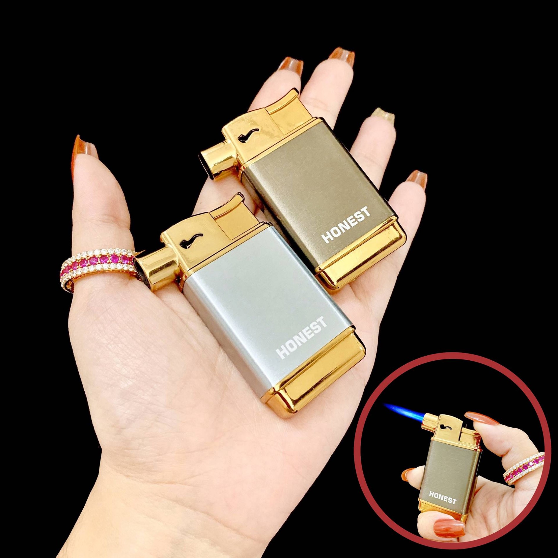 BẬT LỬA KHÈ - HONEST 699 - HÚT TẨU - (XÀI GAS)
