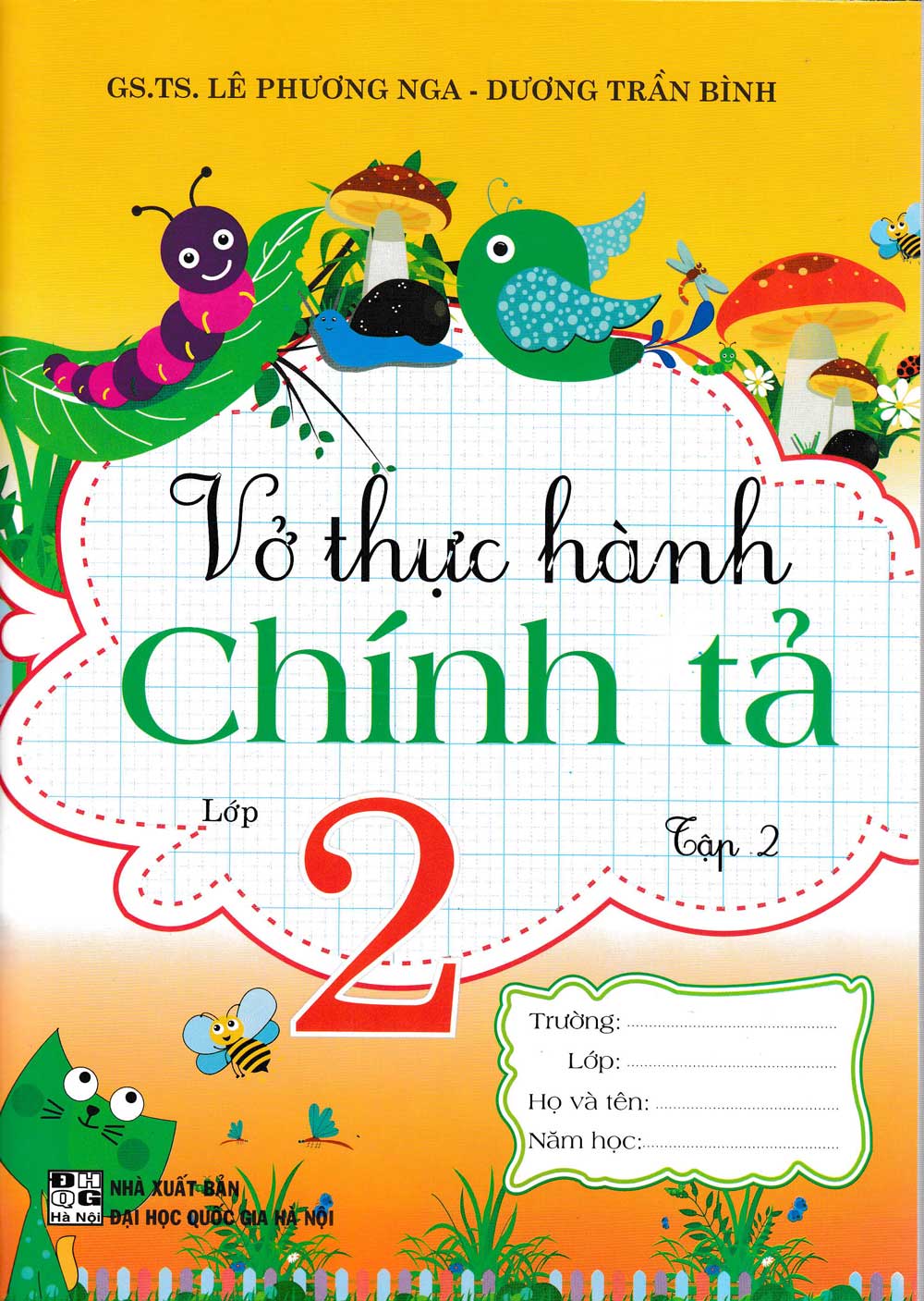 [HCM]Combo Vở Thực Hành Chính Tả Lớp 2 - Tập 1 + Tập 2