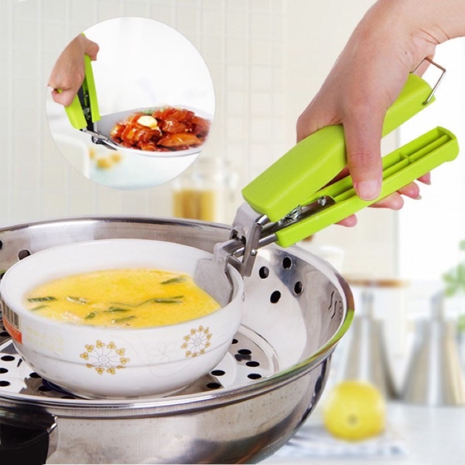 Dụng Cụ Kẹp Gắp Nóng Thức Ăn