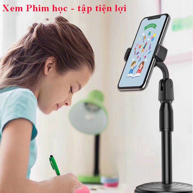 Giá đỡ điện thoại livestream ANA BK12 xem video ổn định xoay 360 độ dùng
