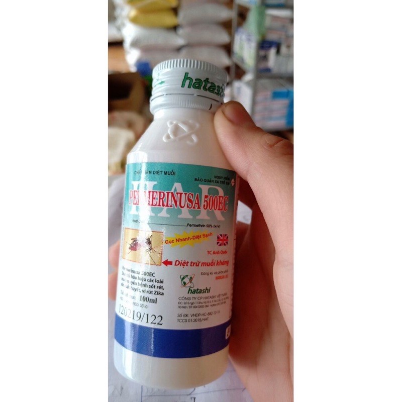 [ Thuốc diệt muỗi Har Permerinusa 500Ec - chai 100ml ]