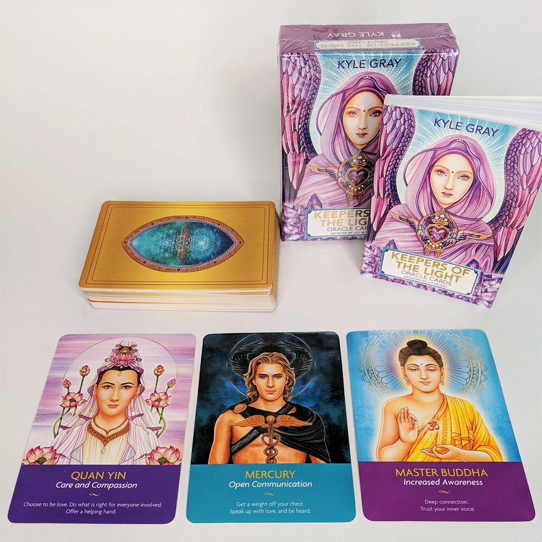 Bộ Bài Keepers of the Light Oracle (Mystic House Tarot Shop) - Bài Gốc Authentic Chính Hãng 100%