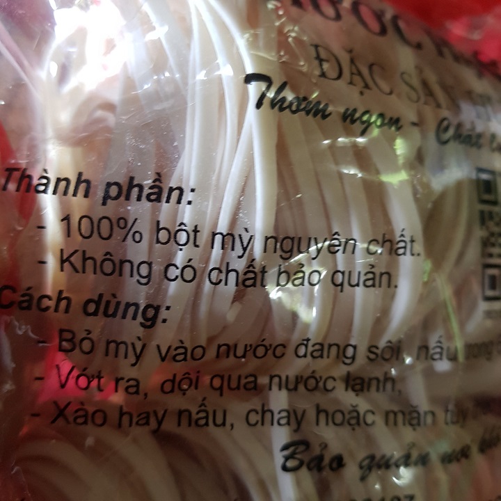 Bánh canh khô - Mì sợi đặc sản Huế