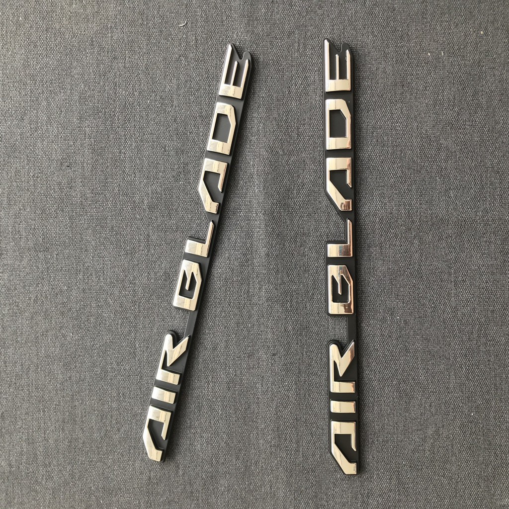 Tem decal chữ nổi air blade