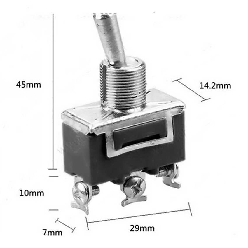 Công Tắc Gạt 6 Chân 3 vị trí  20A