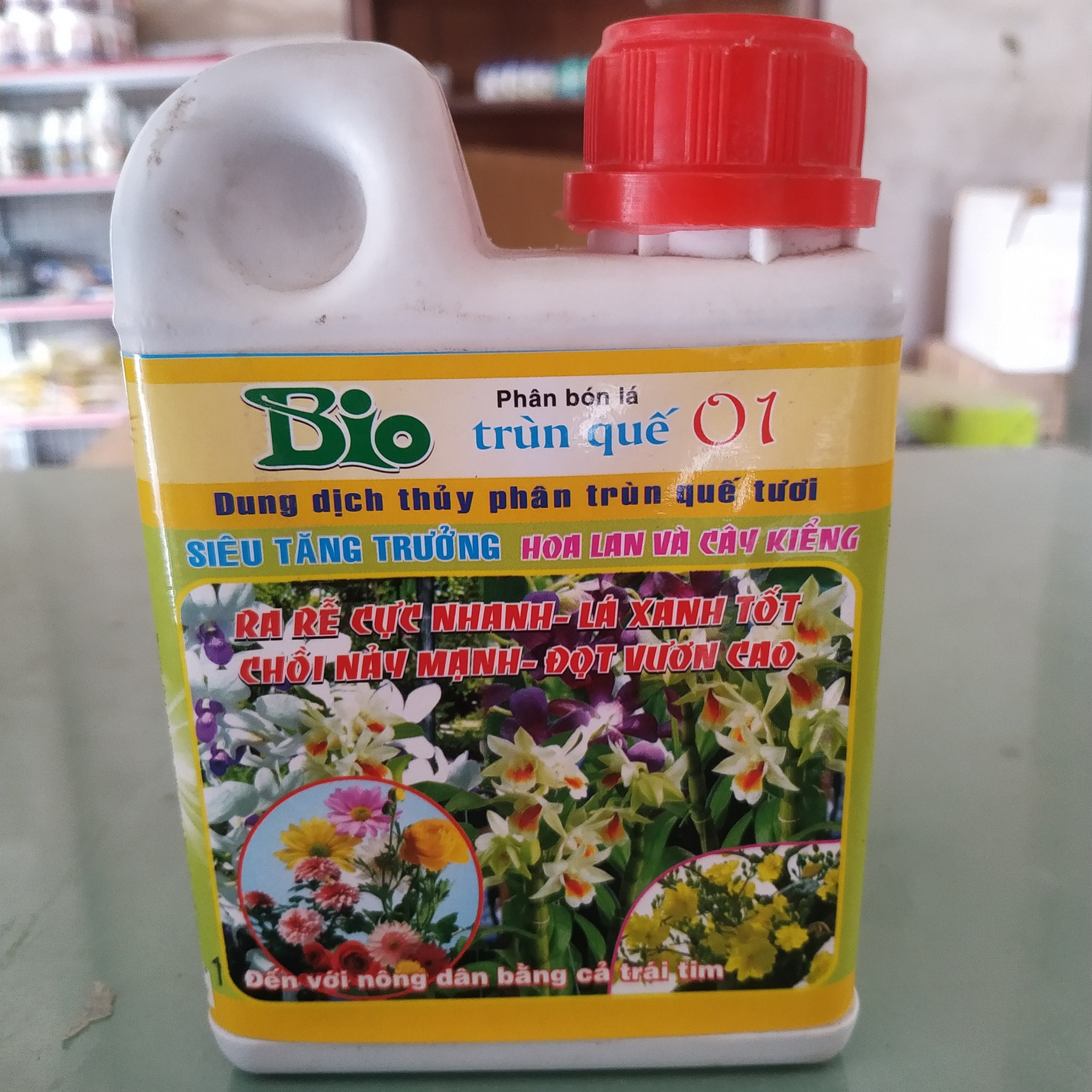 Phân bón lá Bio trùn quế 01