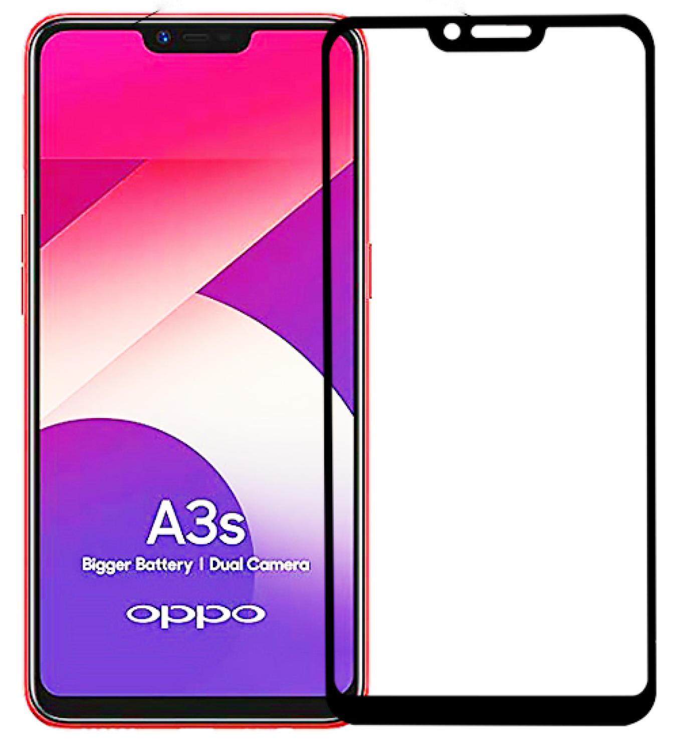 Kính cường lực oppo a3s kính full màn hình