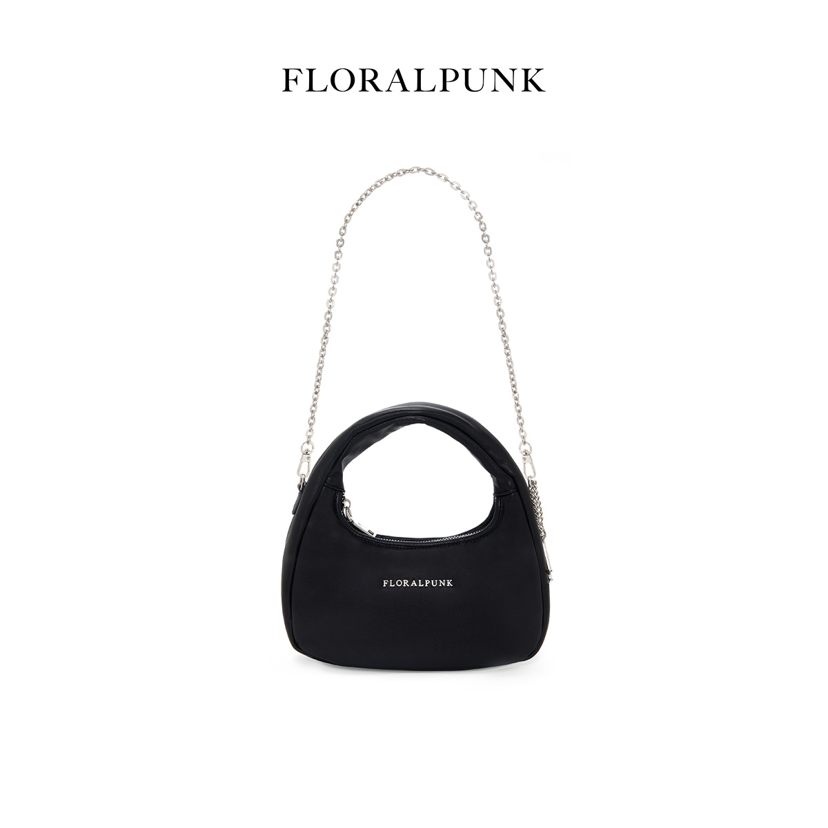 Túi xách Floralpunk Buffy Hobo Bag Black