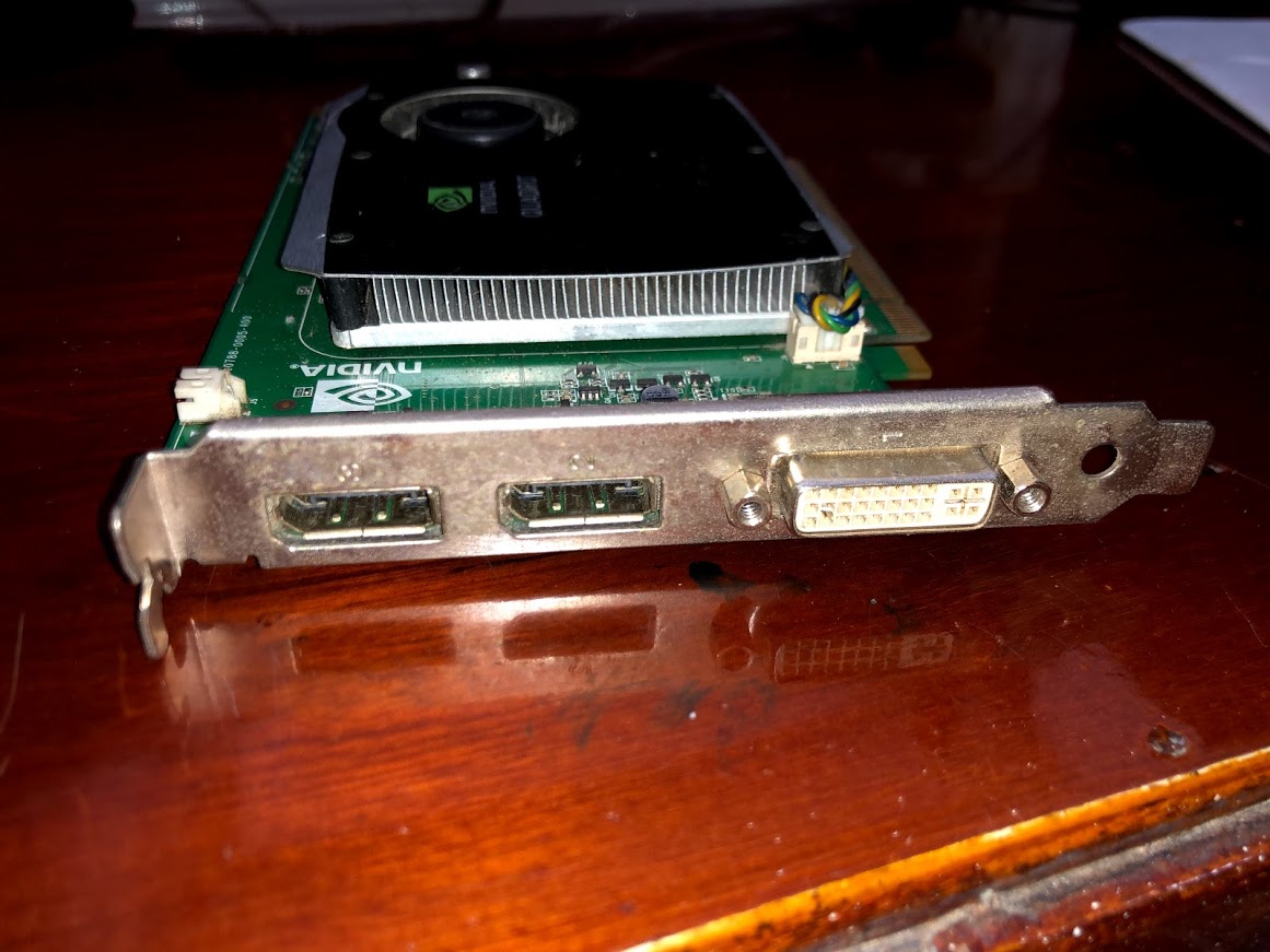 VGA Card Nvidia Quadro FX580
