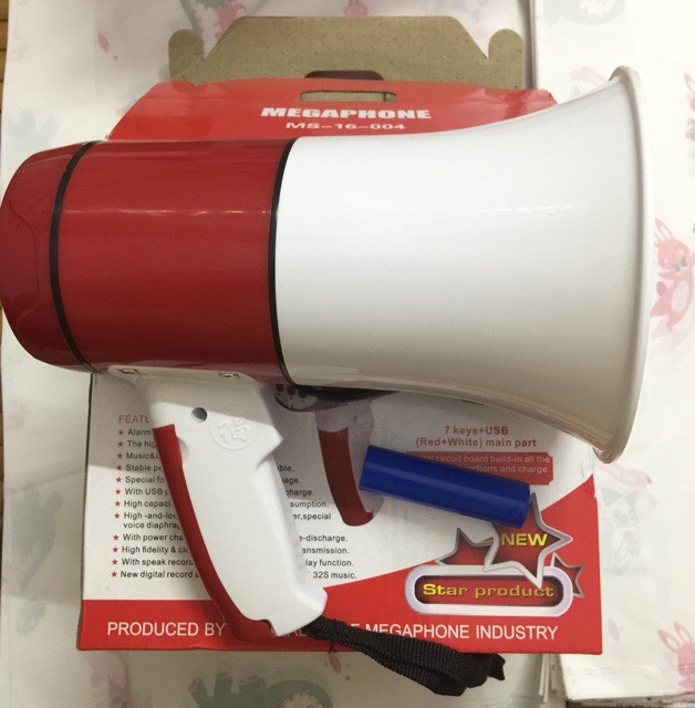 LOA PHÓNG THANH,MEGAPHONE,MS-16-004