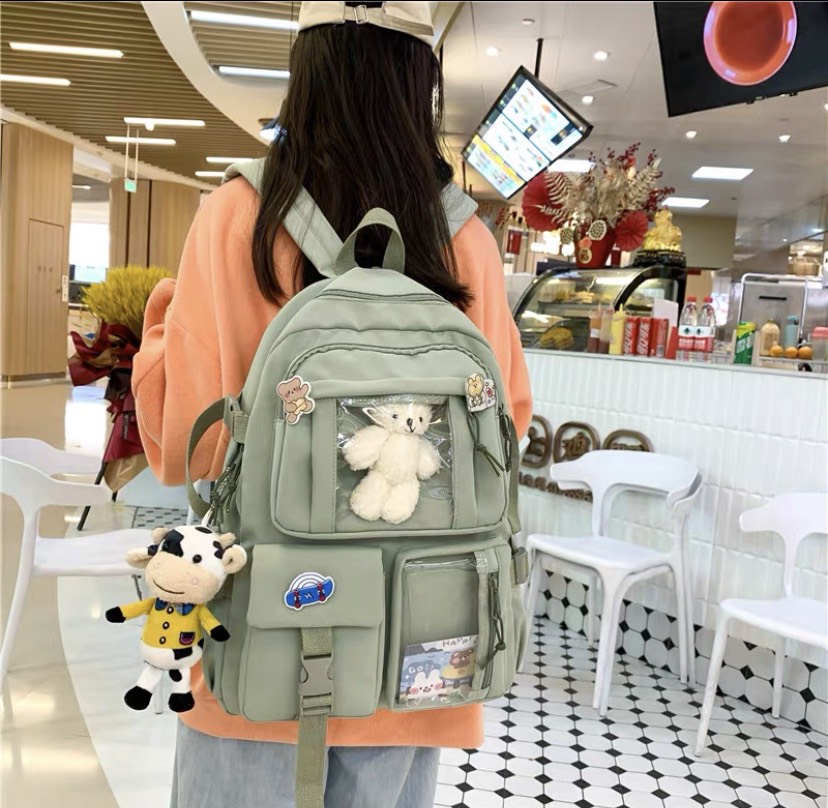 BALO đi học vừa A4_ phối túi mica _ BL09