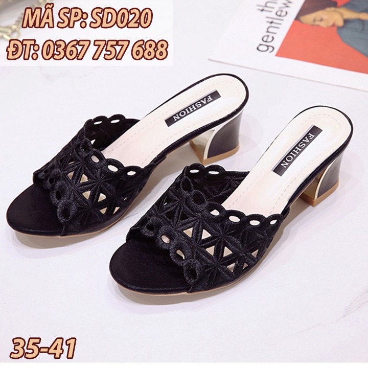 [HCM]Dép Guốc U50 U60 Cho Người Trung Niên SD020