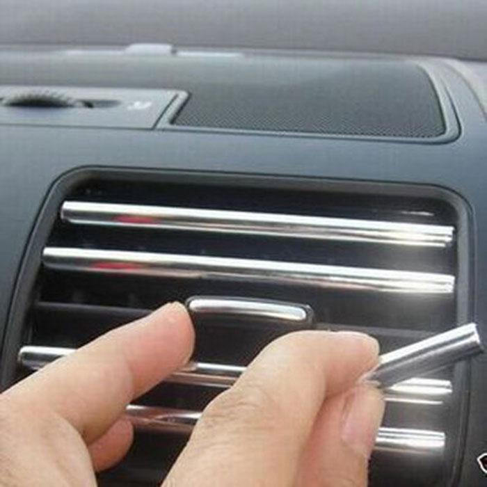 Nẹp Cửa Ô Tô Mạ Crom Màu Bạc