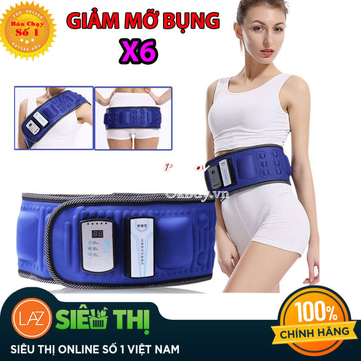 Máy làm tan mỡ bụng, Dai giam mo bung, Đai Massage Giảm eo, toàn thân X5, đánh tan mỡ bụng ngay tại nhà