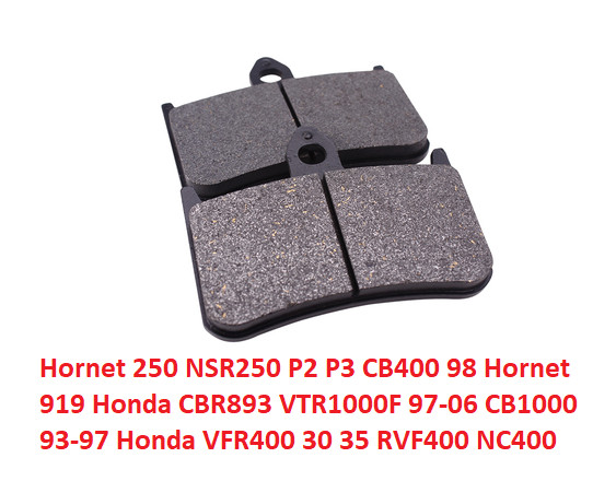 Má phanh trước Honda Hornet 250 NSR250 P2 P3 CB400 98 Hornet 919 Honda CBR893 VTR1000F 97-06 CB1000 93-97 Honda VFR400 30 35 RVF400 NC400 ... Và các dòng xe tương ứng