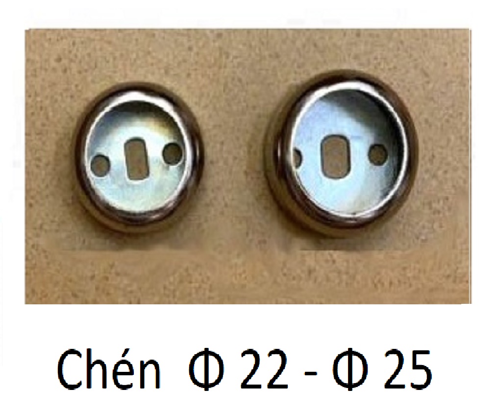 Chén sắt Φ 25 - Φ 22 bắt thanh treo áo ( 1 cặp 2 chén)