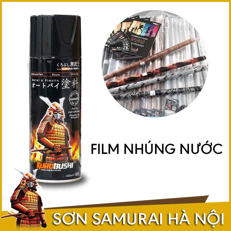 Sơn samurai film chuyển nước - Phim nhúng nước ngọn lửa WFD006 samurai
