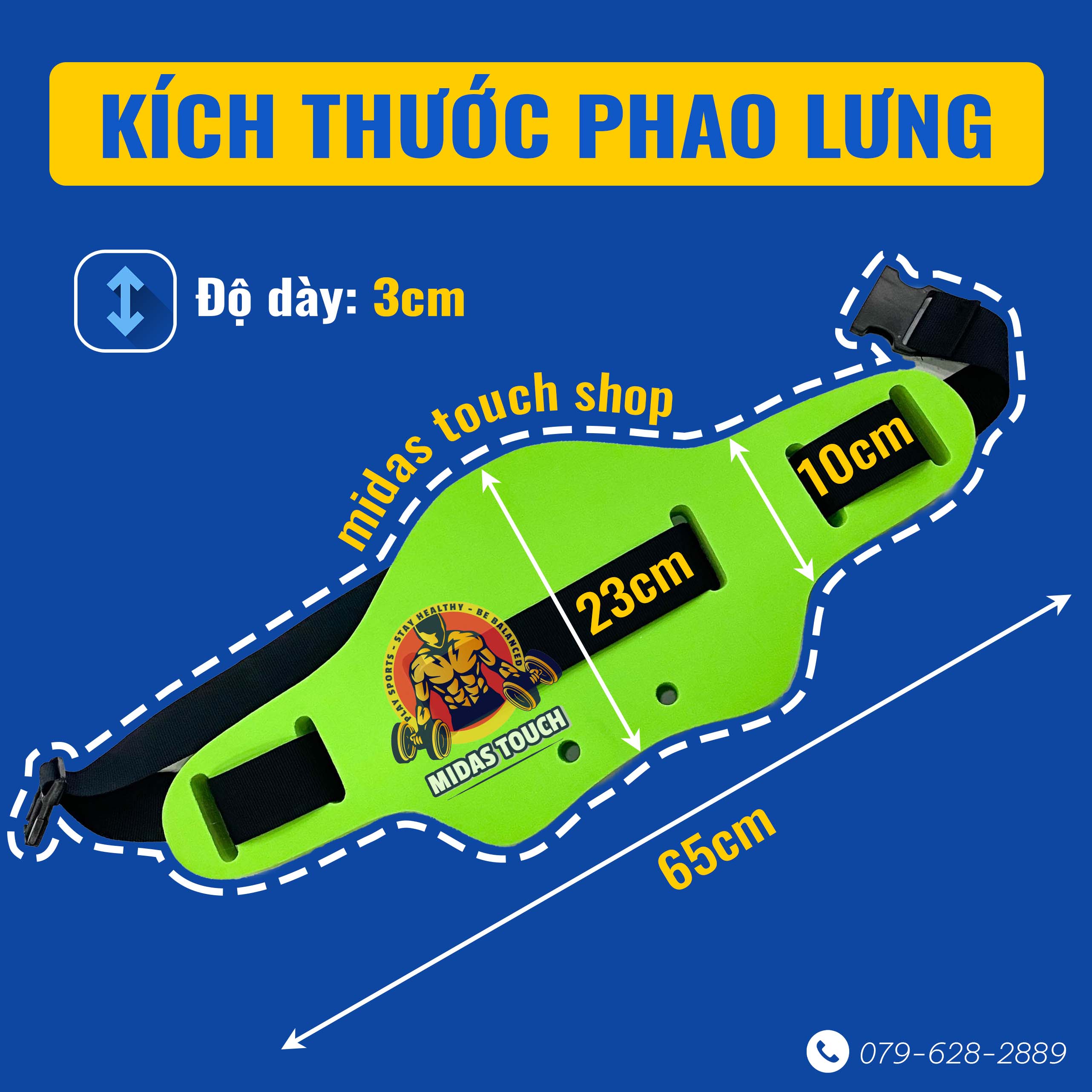 Phao Lưng Tập Bơi Cao Cấp Cho Người Lớn