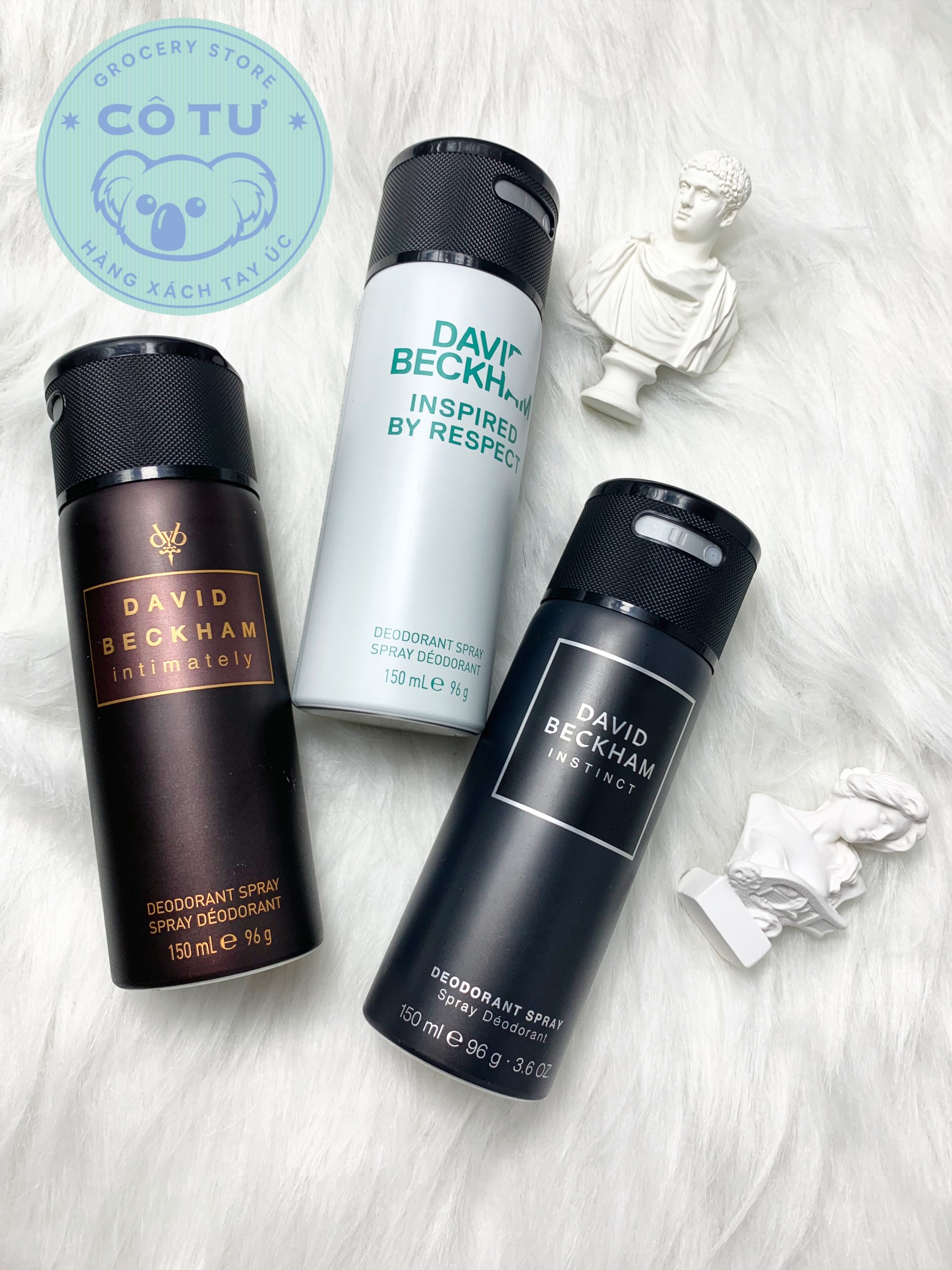[Hàng Úc] Xịt khử mùi nam DAVID BECKHAM 150ML
