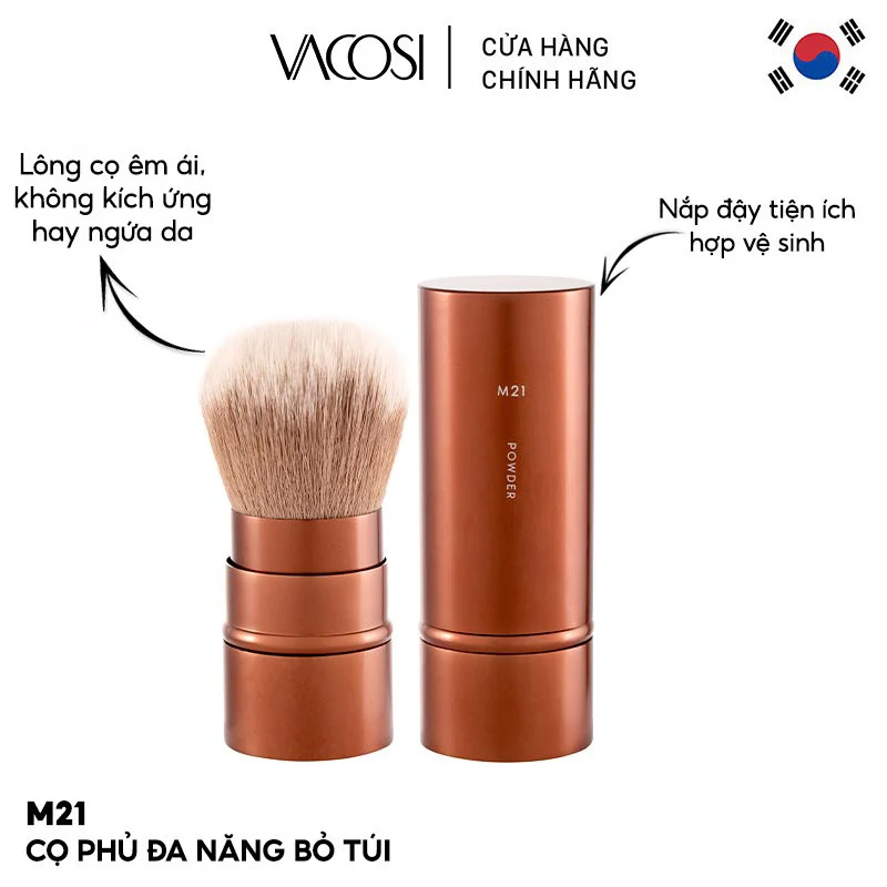 Cọ Phủ Phấn, Má Hồng Vacosi Powder Brush