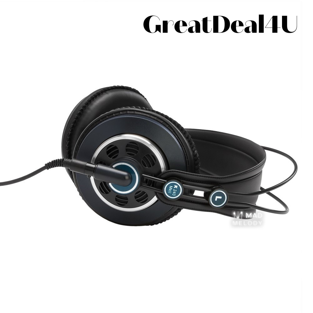 AKG K240 MKII Professional Studio Headphones (tai nghe chụp tai kiểm âm phòng thu chuyên nghiệp, NEW)