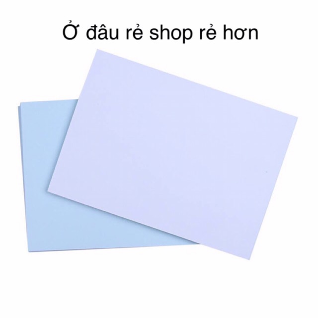 Giấy decan đế xanh a4 tập 100 tờ