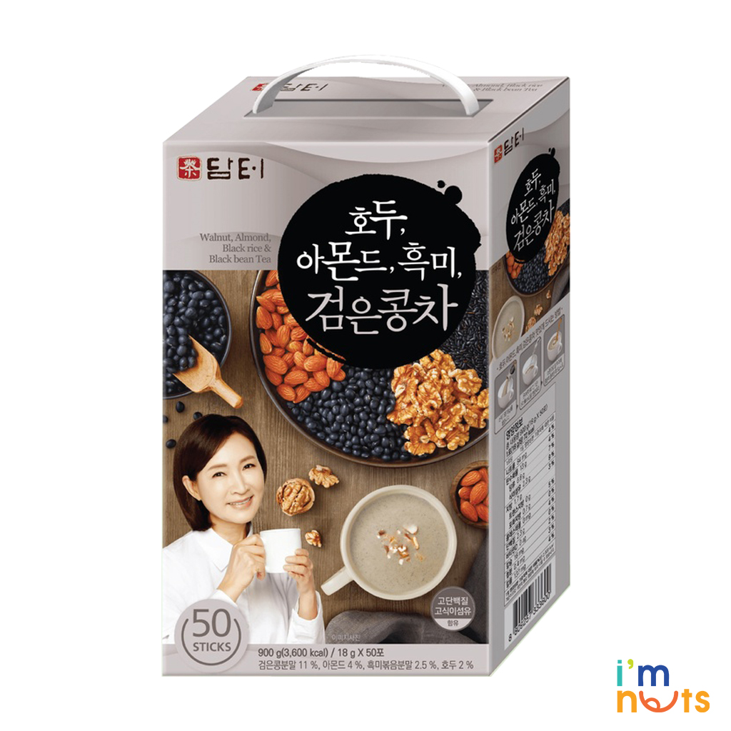 Bột ngũ cốc đậu đen Damtuh Hàn Quốc 900g 50 gói
