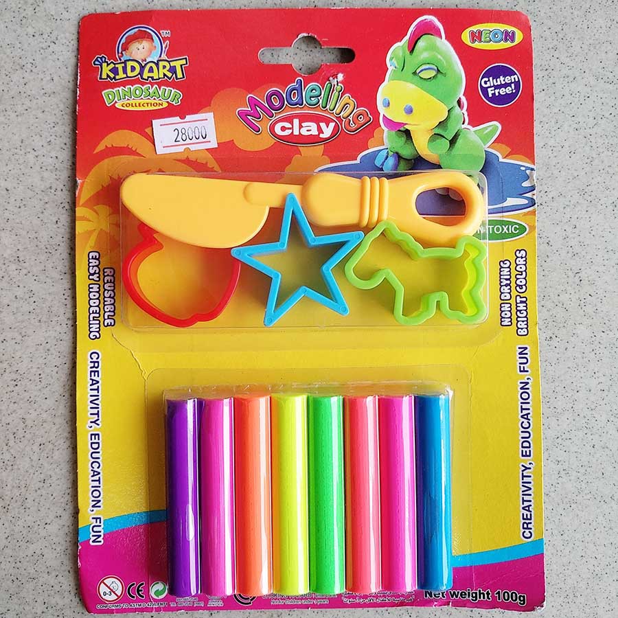 [HCM]Vỉ đất sét nặn cho bé hiệu Starkid