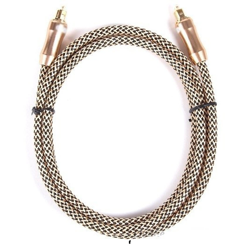 Cáp quang Audio Toslink OPTICAL dài 5m vàng chất lượng cao