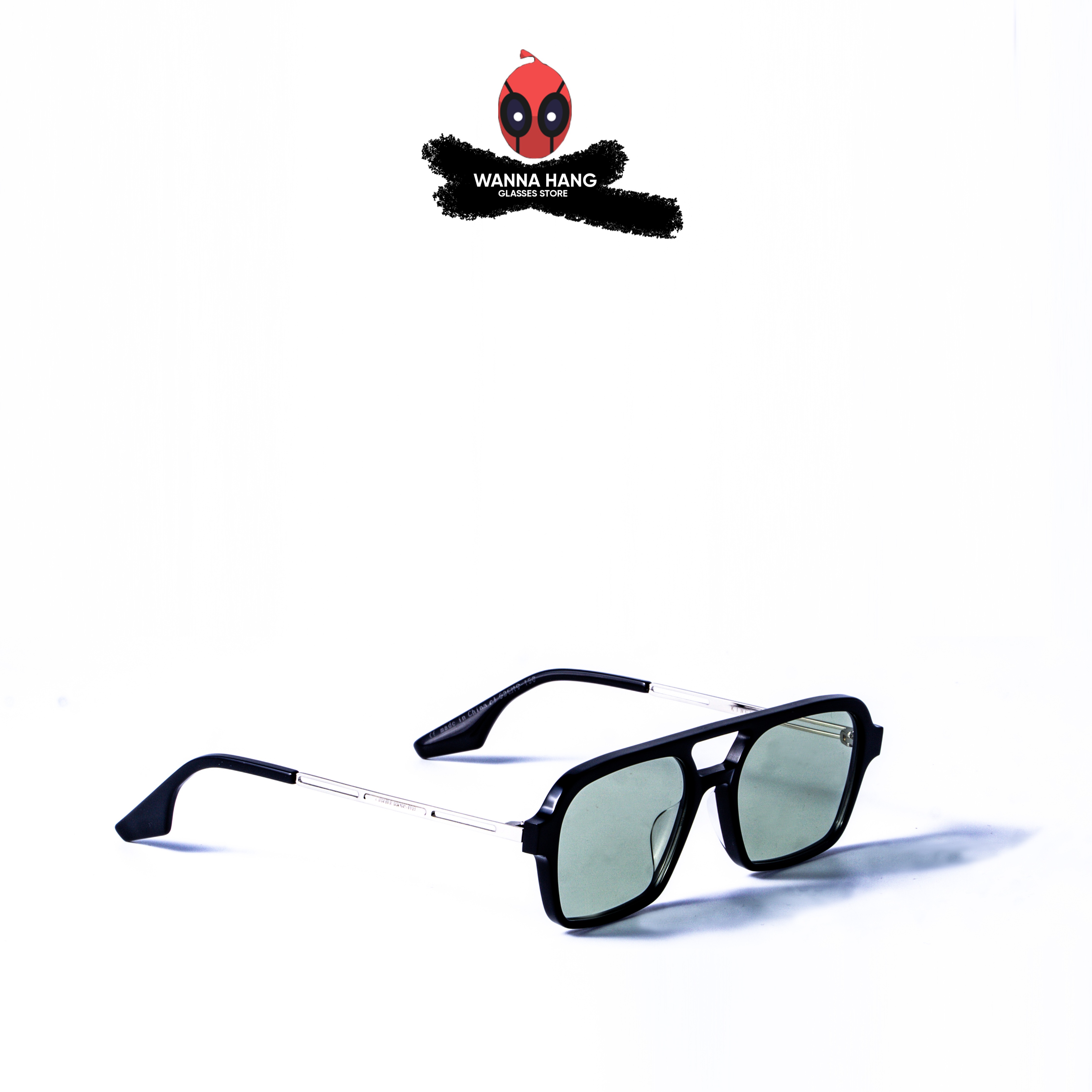Kính thời trang nam nữ Hàn Quốc đẹp cao cấp chống chói chống tia UV hot trend 2021 Wanna Hang KINGS WHGM92