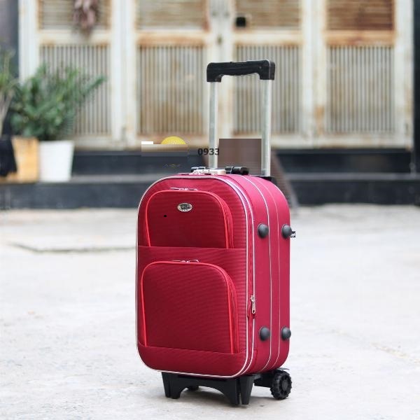 [HCM]Vali du lịch kéo tay LAKA 24 inch Đỏ Đô