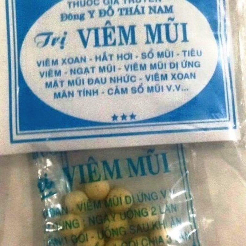 50 gói viêm mũi viên