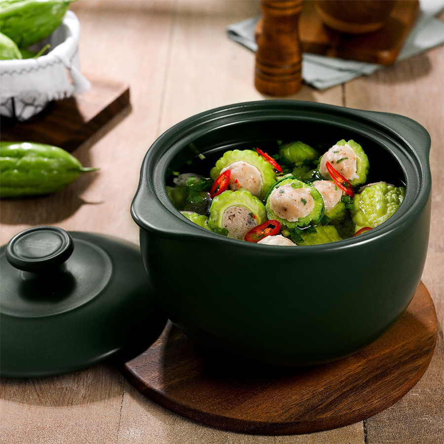 Nồi sứ thân cao - nồi sứ